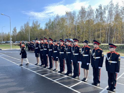 Торжественное посвящение в кадеты