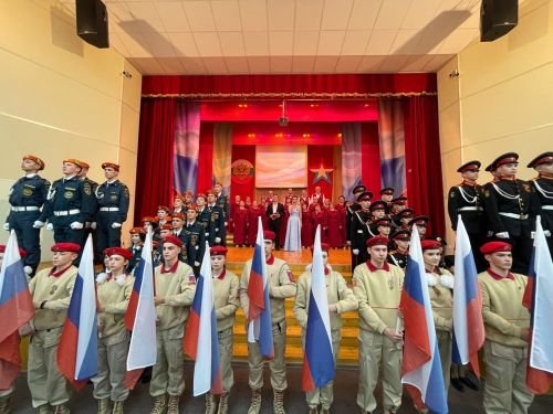 Тетюши. Концерт ко Дню защитника Отечества