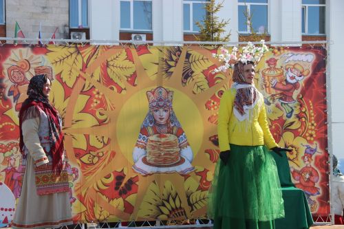 В Тетюшах отметили Масленицу