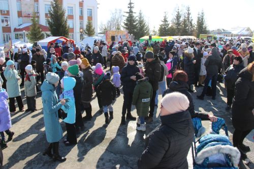 В Тетюшах отметили Масленицу