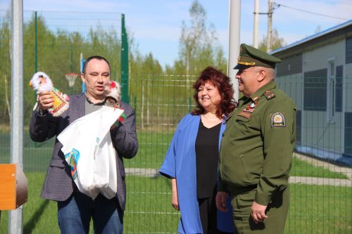 В Тетюши приехали кадеты из Ханты-Мансийского автономного округа