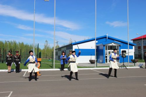 В Тетюши приехали кадеты из Ханты-Мансийского автономного округа