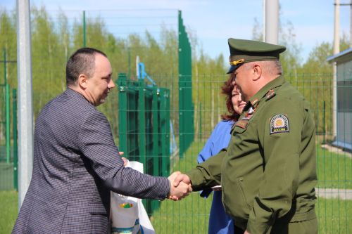 В Тетюши приехали кадеты из Ханты-Мансийского автономного округа