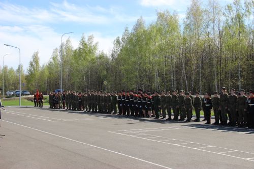 В Тетюши приехали кадеты из Ханты-Мансийского автономного округа