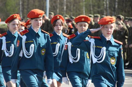 В Тетюши приехали кадеты из Ханты-Мансийского автономного округа