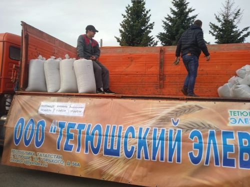 В Тетюшах на площади РДК состоялась сельхозярмарка