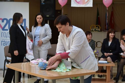 В предверии Дня беременных в спорткомплексе БАРС прошло праздничное мероприятие