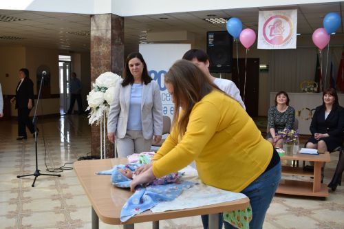 В предверии Дня беременных в спорткомплексе БАРС прошло праздничное мероприятие