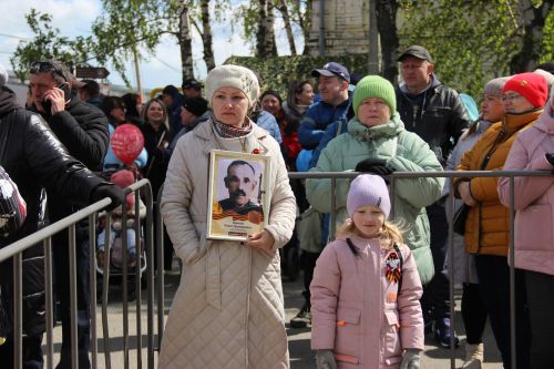 Торжественный митинг «Сияй в веках, Великая Победа!» в Тетюшах