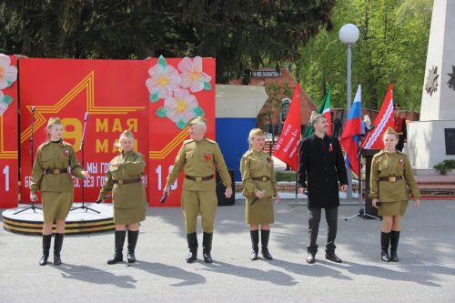 Торжественный митинг «Сияй в веках, Великая Победа!» в Тетюшах