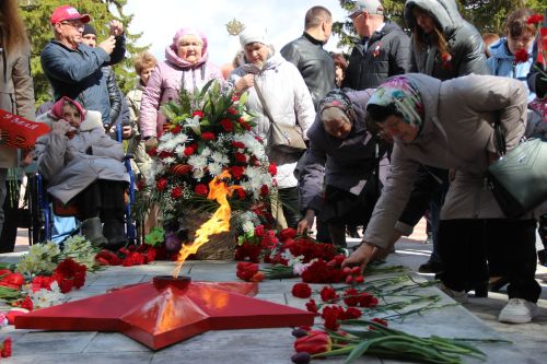 Торжественный митинг «Сияй в веках, Великая Победа!» в Тетюшах