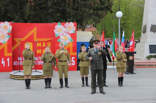 Торжественный митинг «Сияй в веках, Великая Победа!» в Тетюшах