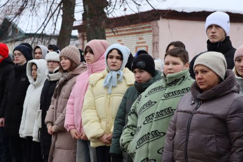 Митинг ко Дню полного освобождения Ленинграда от фашистской блокады