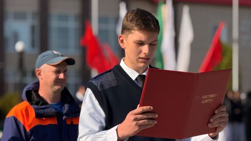 В колледже приняли присягу!