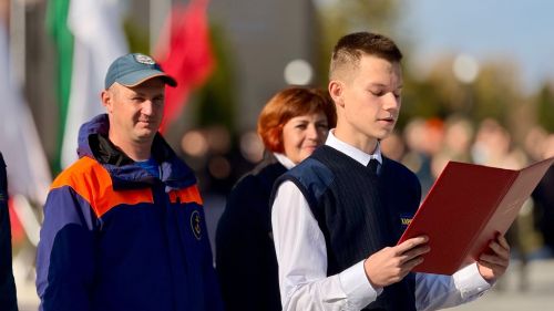 В колледже приняли присягу!