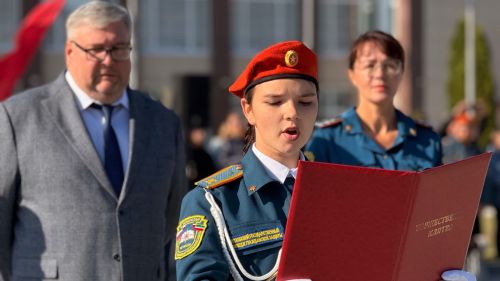 В колледже приняли присягу!