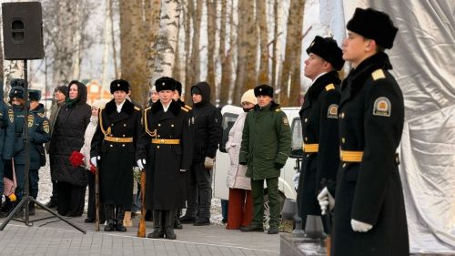 В Тетюшах состоялось открытие памятника участникам СВО