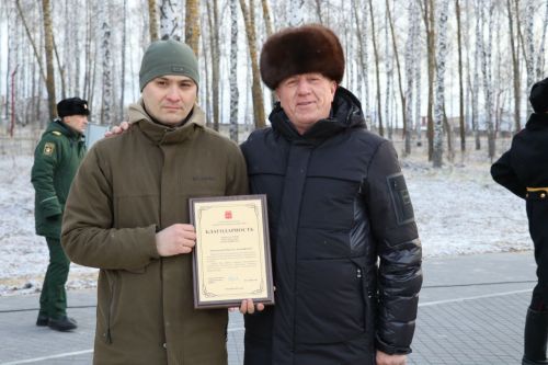 В Тетюшах состоялось открытие памятника участникам СВО