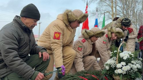В Тетюшах состоялось открытие памятника участникам СВО