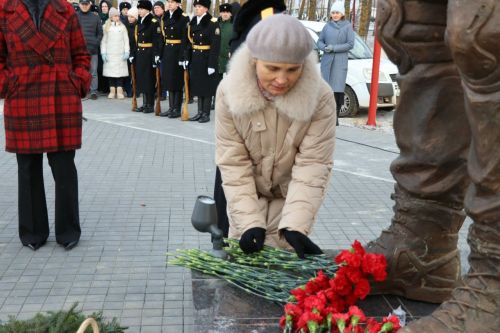 В Тетюшах состоялось открытие памятника участникам СВО