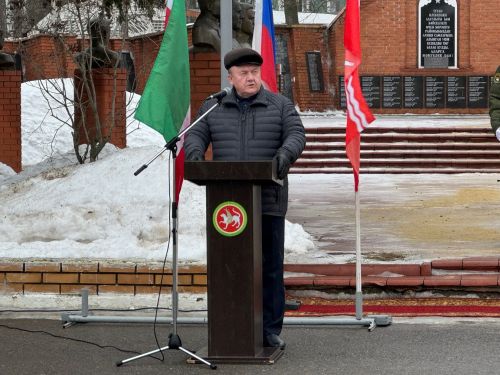 В Тетюшах состоялся торжественный митинг «Вечный огонь Сталинграда»