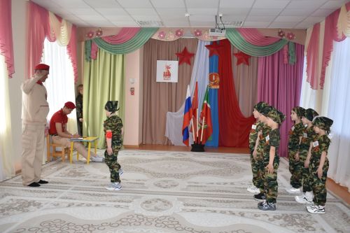 В Тетюшах прошла районная военно-спортивная игра «Малая зарница»