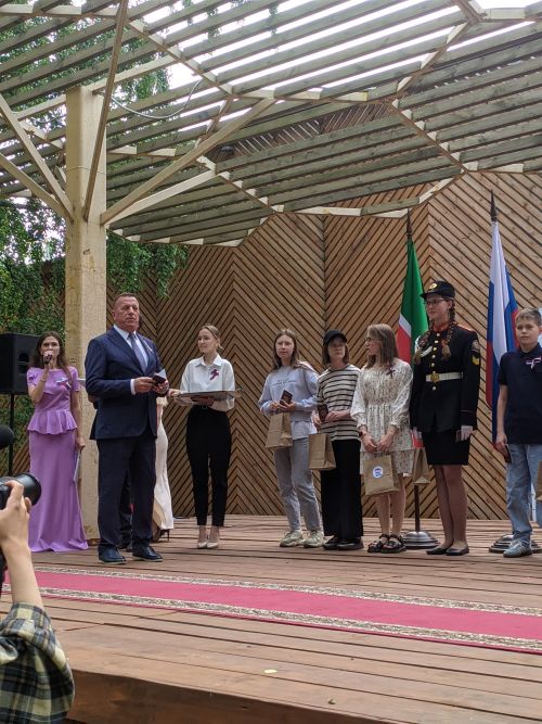 В Тетюшах проходит праздник ко Дню России