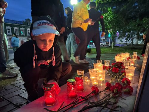 В Тетюшах прошла Всероссийская акция "Свеча Памяти"