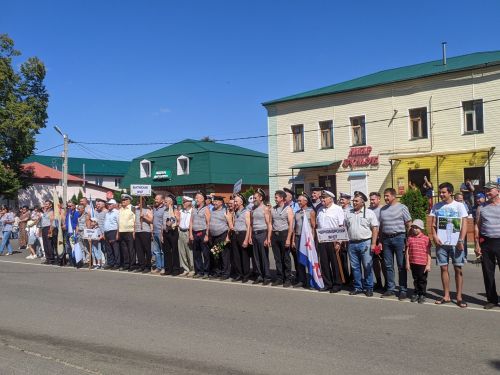 В Тетюшах прошел митинг , посвященный Дню Военно-­морского флота РФ