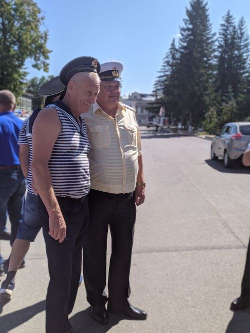 В Тетюшах прошел митинг , посвященный Дню Военно-­морского флота РФ