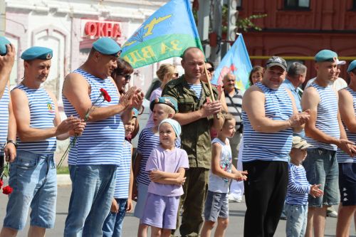 День Воздушно - десантных войск в Тетюшах