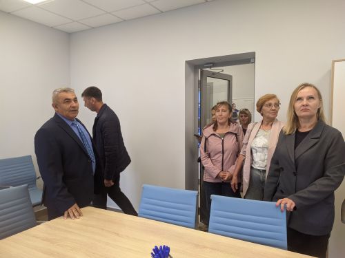 Открытие в Тетюшах обновленного Центра занятости населения после капремонта