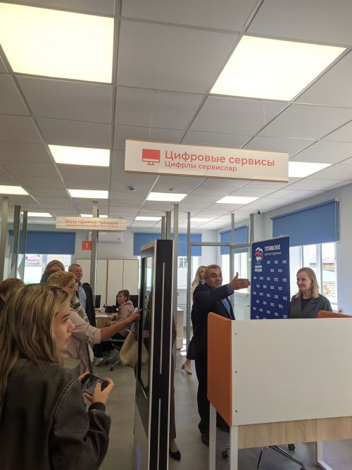 Открытие в Тетюшах обновленного Центра занятости населения после капремонта