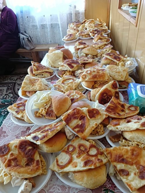 В Байрашево провели поминальный обед с чтением Корана