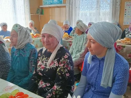 В Байрашево провели поминальный обед с чтением Корана