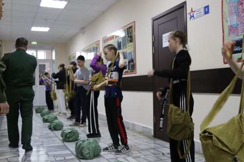 В Тетюшах прошел районный этап Всероссийской военно патриотической игры «Зарница 2.0»
