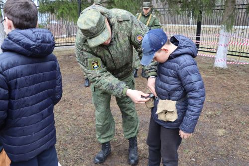 В Тетюшах прошел районный этап Всероссийской военно патриотической игры «Зарница 2.0»