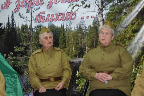 Тетюшане слушали стихи, пели песни