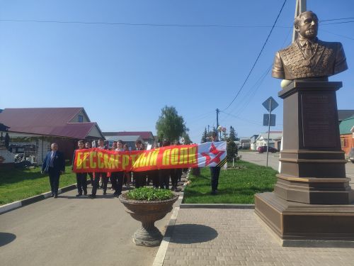 Акция "Бессмертный полк" в Тетюшской СОШ N2