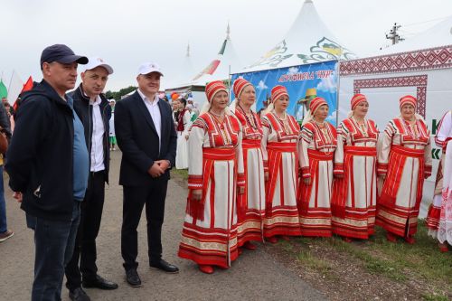 Сабантуй-2026 в Тетюшах. Встреча гостей