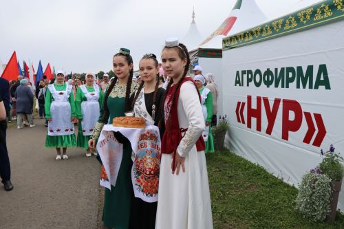 Сабантуй-2026 в Тетюшах. Встреча гостей