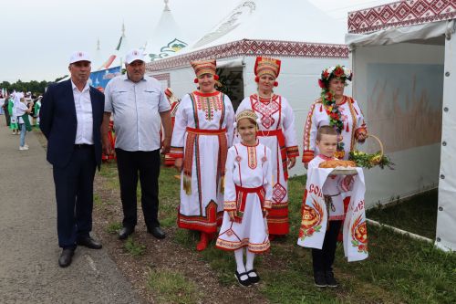 Сабантуй-2026 в Тетюшах. Встреча гостей