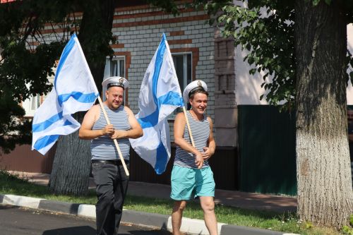 В Тетюшах отметили день ВМФ