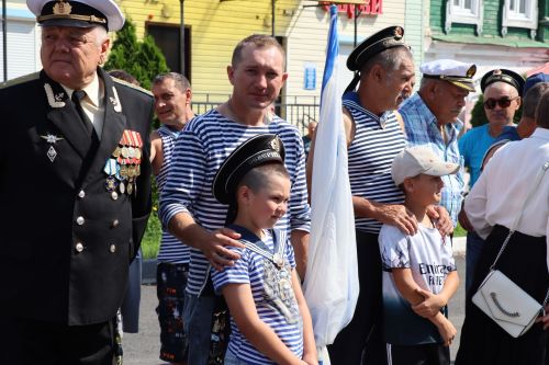 В Тетюшах отметили день ВМФ