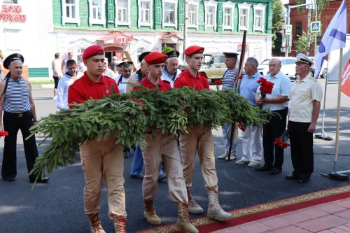 В Тетюшах отметили день ВМФ