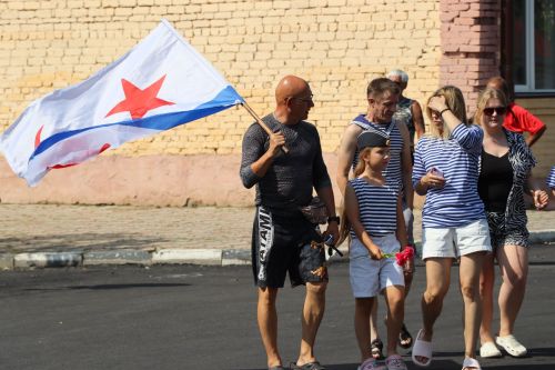 В Тетюшах отметили день ВМФ