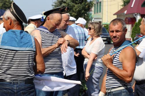 В Тетюшах отметили день ВМФ