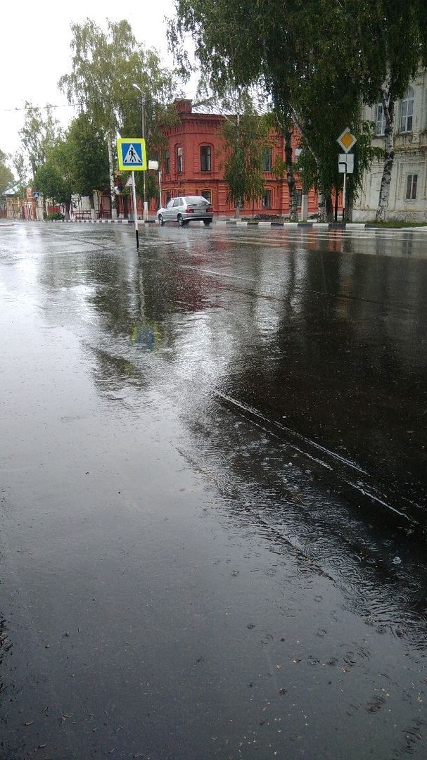 Погода  в Тетюшах на 23 октября: Готовим зонты, днем  ожидается дождь