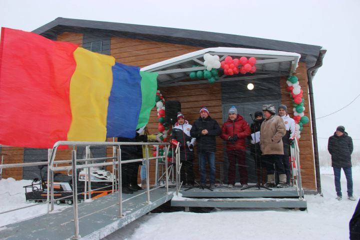 В Тетюшах открыли модульную лыжную базу