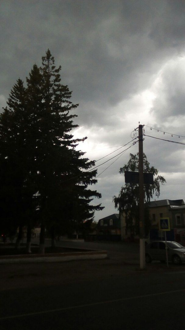 Непогода в Тетюшах 30 мая